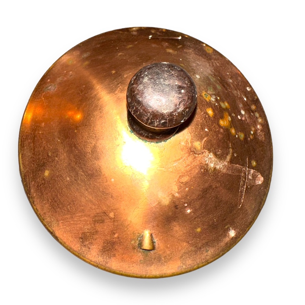 Vintage Rustic Copper Tea Kettle - Picture 7 of 7